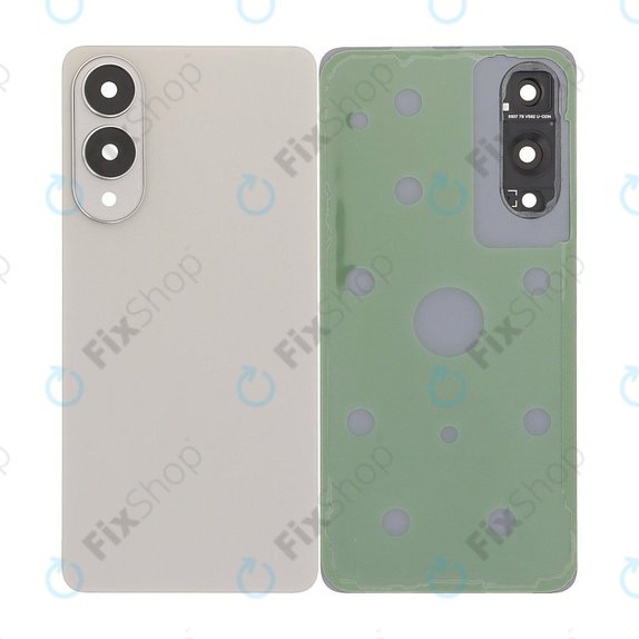 Καπάκι Μπαταρίας Πλήρες για Samsung S25 Edge, Titanium Silver