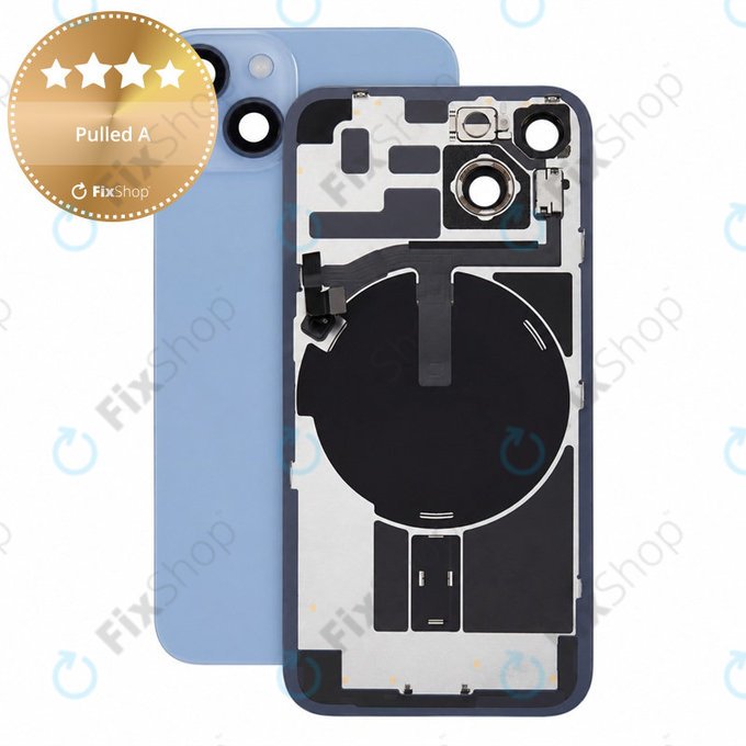 Γυαλί πίσω περιβλήματος για iPhone 14, Blue, Pulled A