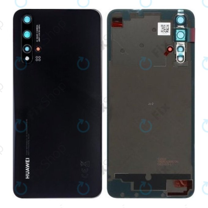 Καπάκι Μπαταρίας για Huawei Nova 5T Yale-L61A | 02353EFN | Black | Service Pack