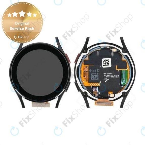 Συγκρότημα οθόνης για Samsung Watch 4, 40mm, R865, GH82-28815A, Black, Service Pack
