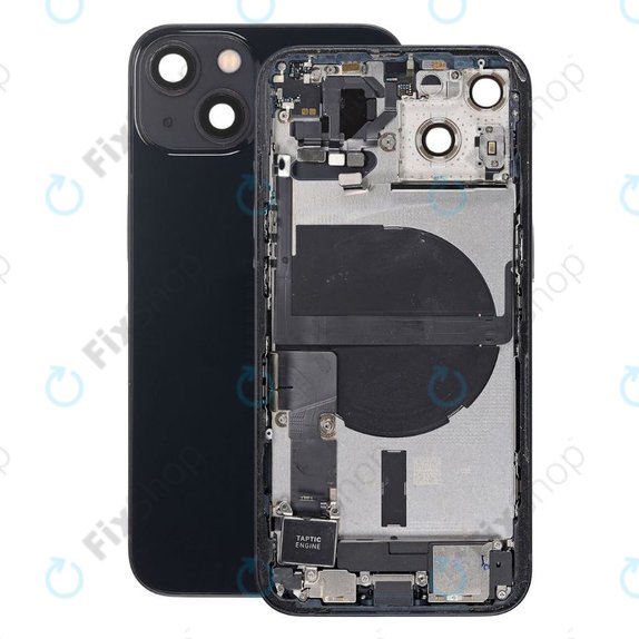 Πίσω Κάλυμμα με Μικρά Ανταλλακτικά για iPhone 13 | Μαυρομπλέ | Midnight