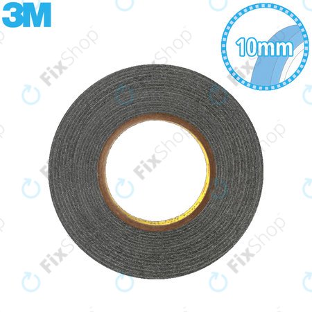 Διπλής Όψης Ταινία - 10mm x 50m | Μαύρο | Black
