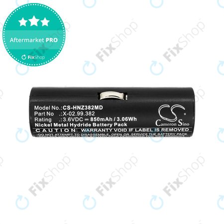 Μπαταρία για Heine Beta Handles, Heine Ophthalmoscope Beta 200, 850mAh, Ni-MH, 3.6V, X-02.99.382, BATT/110904-A1, HQ
