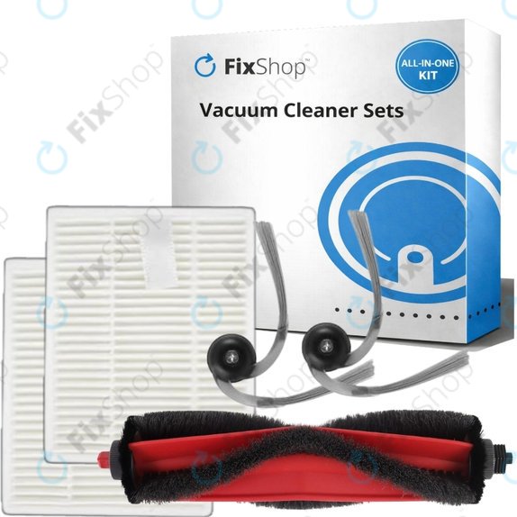Σετ ανταλλακτικών για Xiaomi Roborock Q7 M5, Q7 M5+, Q7 L5, Q7 L5+ (1x Κύρια βούρτσα, 2x Φίλτρο, 2x Πλαϊνή Βούρτσα)