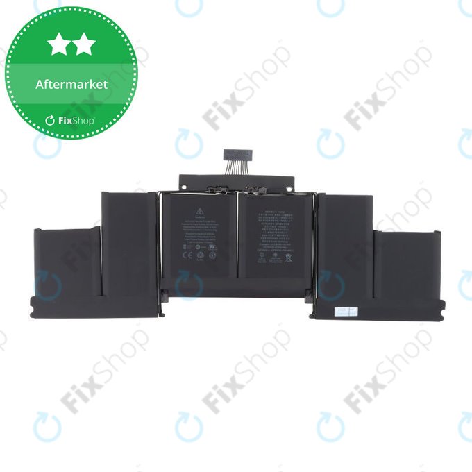 Μπαταρία για MacBook Pro 15", Μέσα 2015, A1398, A1618, 8600mAh, FixPremium