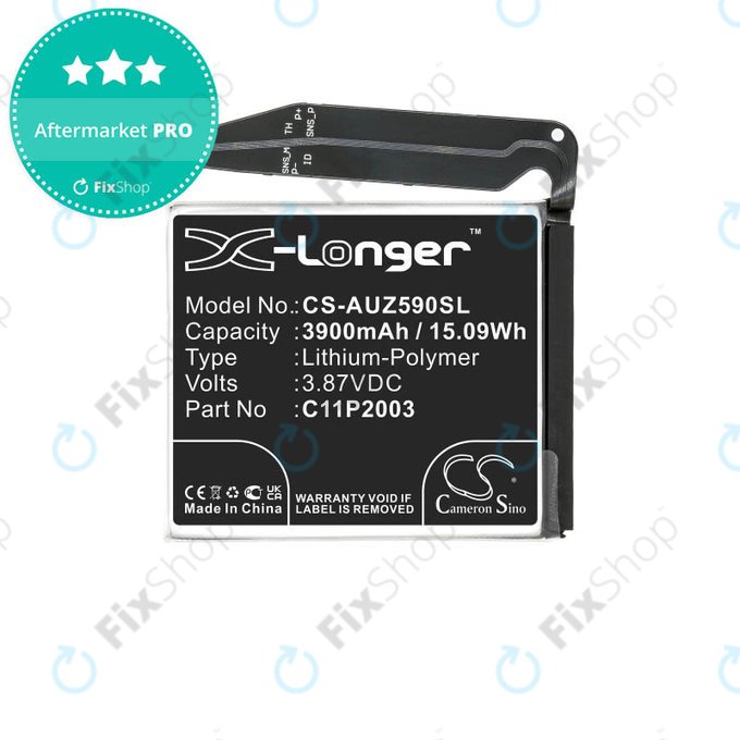 Μπαταρία για Asus Zenfone 8 ZS590KS, C11P2003, 3900mAh, HQ