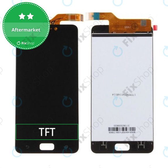 Οθόνη με οθόνη αφής για Asus Zenfone 4 Max, ZC554KL, Μαύρο, Black, Aftermarket