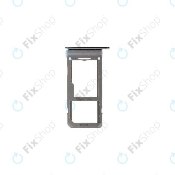 Δίσκος SIM + SD για Samsung S9 Plus G965F | Μαυρομπλέ | Midnight Black | GH98-42576A | Genuine Service Pack