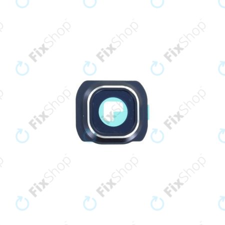 Πλαίσιο Φακού Πίσω Κάμερας για Samsung S6 G920F | Black Sapphire | GH98-35903A | Genuine Service Pack