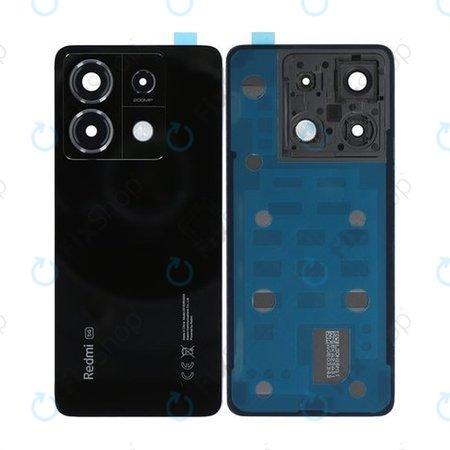 Καπάκι Μπαταρίας για Xiaomi Redmi Note 13 Pro 5G 2312DRA50C | 5600090N1600 | Midnight Black | Service Pack