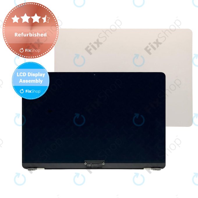 Συγκρότημα οθόνης για MacBook Air 13" M2, 2022, A2681, Starlight, Refurbished