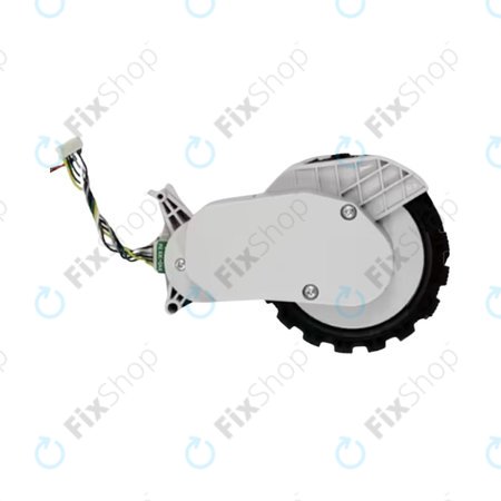 Τροχός με Κινητήρα (Αριστερός) για Xiaomi Robot Vacuum X20 | S10 | Dreame X30 | X20 | X10 Pro | Λευκό | White