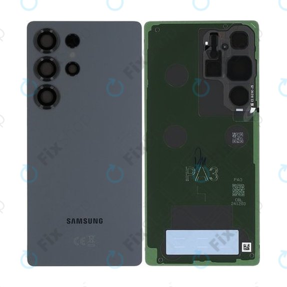 Καπάκι Μπαταρίας για Samsung S25 Ultra | GH82-36353G | Titanium Jetblack | Genuine Service Pack