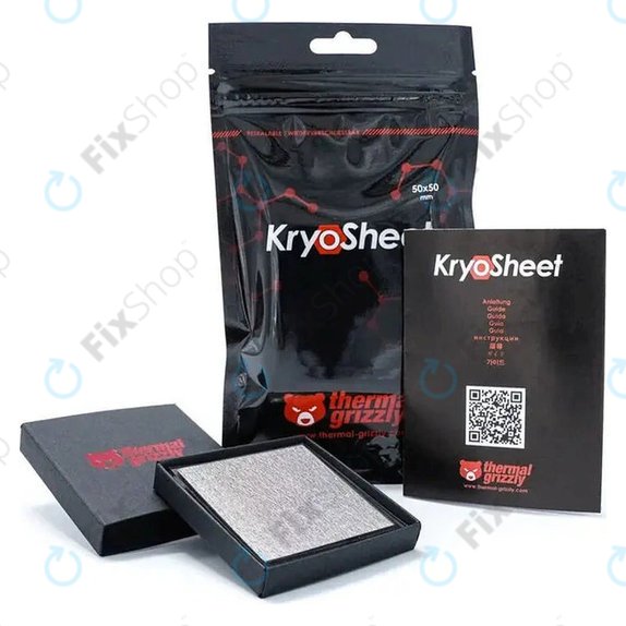 Θερμοαγώγιμο pad 38x38x0,2mm, Thermal Grizzly KryoSheet