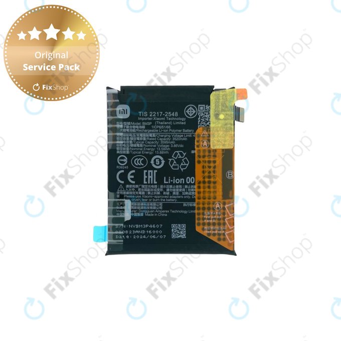 Battery για Xiaomi Mix Flip 2405CPX3DC | BM3P | 3595mAh | 1330102000132B | Genuine Service Pack