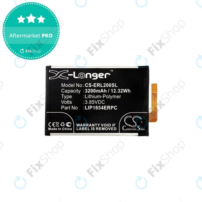 Μπαταρία για Sony Xperia L2, LIP1654ERPC, 3200mAh, HQ