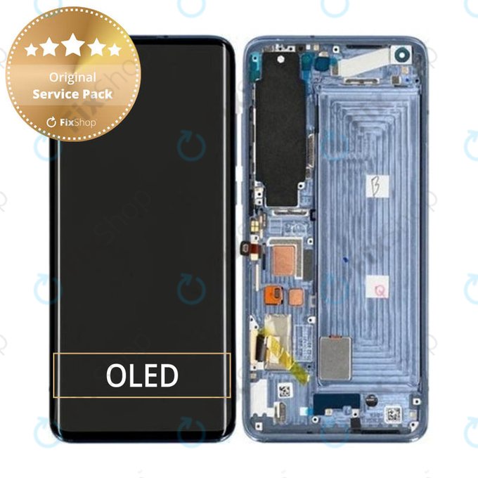 LCD Display Assembly για Xiaomi Mi 10 | 56000500J200 | Twilight Grey | Genuine Service Pack
