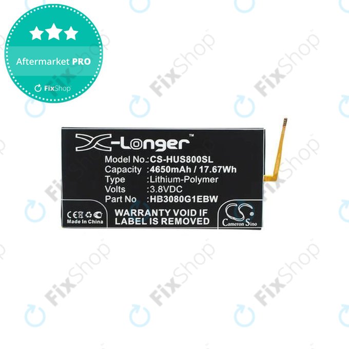 Μπαταρία για Huawei EE Eagle, MediaPad T1 8.0, T1 10, HB3080G1EBW, HB3080G1EBC, 4650mAh, HQ