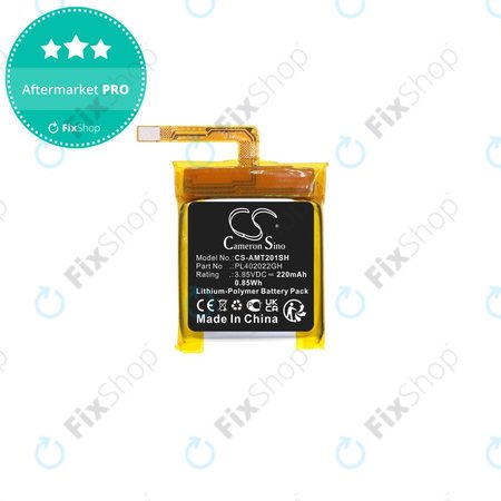 Μπαταρία για Amazfit GTS 2 Mini, 220mAh, Li-Pol, 3.85V, PL402022GH, HQ