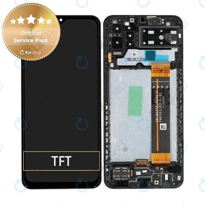 LCD Display Assembly για Samsung A13 | A137F | GH82-29227A | GH82-29228A | Black | Service Pack