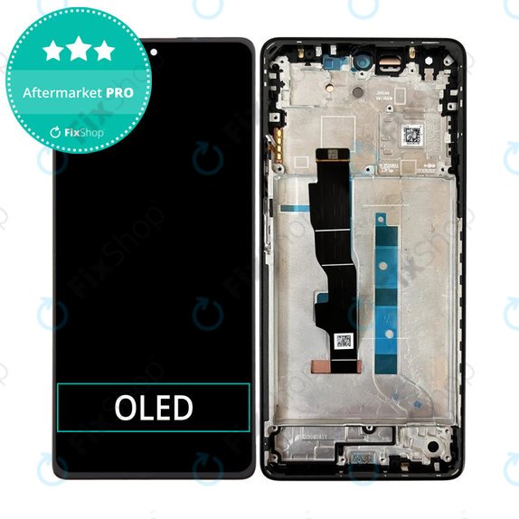Συγκρότημα οθόνης για Xiaomi Redmi Note 13 5G, 2312DRAABC, Stealth Black