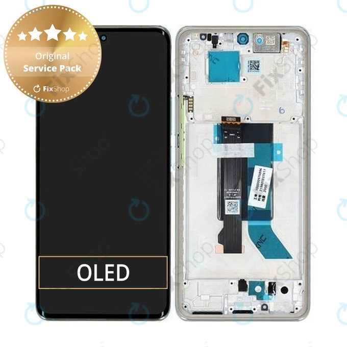 LCD Display Assembly για Xiaomi Redmi Note 14 Pro 5G 24090RA29G | 56002500O1600 | Coral Green | Genuine Service Pack