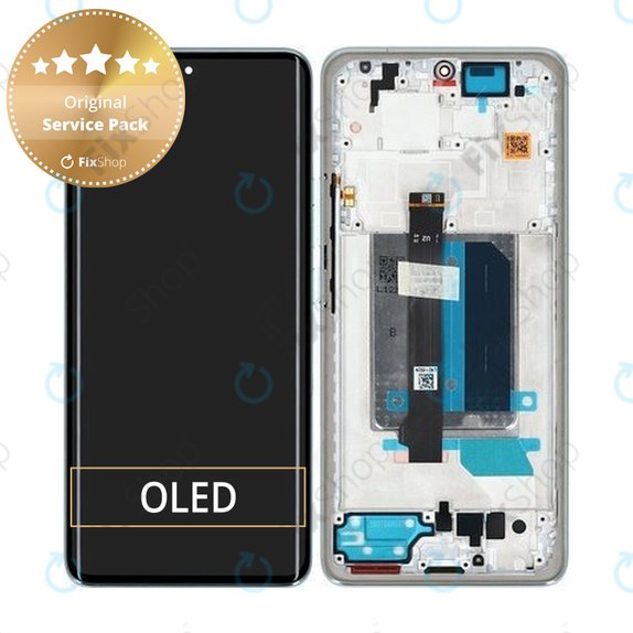 LCD Display Assembly για Xiaomi Redmi Note 14 Pro+ 5G 24094RAD4G | 5600170O16U00 | Frost Blue | Genuine Service Pack