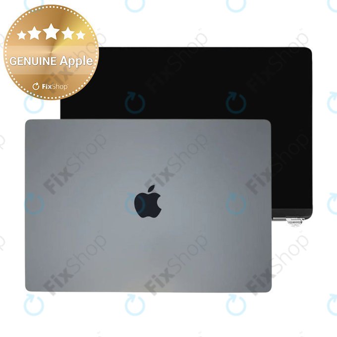 Οθόνη LCD για MacBook Air 13", A3113 (2024), με μπροστινό γυαλί και κάλυμμα, Space Gray, 661-40278, Genuine Apple