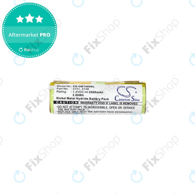 Μπαταρία για Oral-B Professional Care, Triumph, 2500mAh, Ni-MH, 1.2V, 3731, HQ
