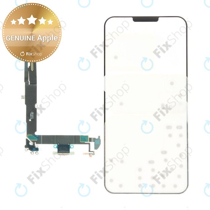 Επαφές Φόρτισης + Καλώδιο Flex για iPhone 16 Plus | White | 923-11093 | Genuine Apple