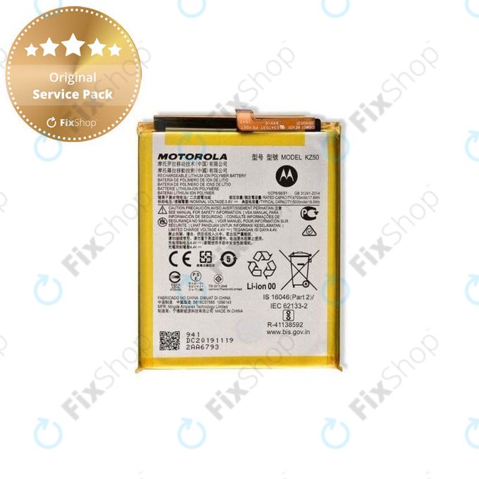 Μπαταρία για Motorola Moto G8 Power XT2041, SB18C57585, KZ50, 5000mAh, Service Pack