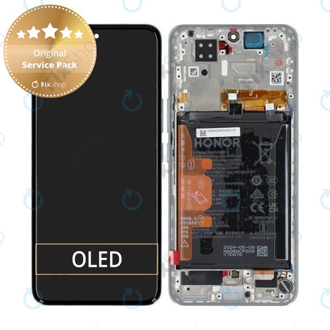 LCD Display Assembly με Battery για Honor 200 | 0235AKHW | Emerald Green | Service Pack