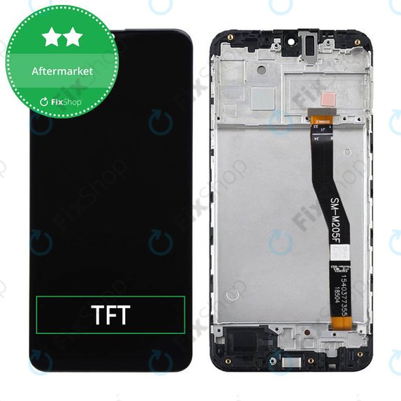 Συγκρότημα οθόνης για Samsung M20, M205F, Black, Aftermarket