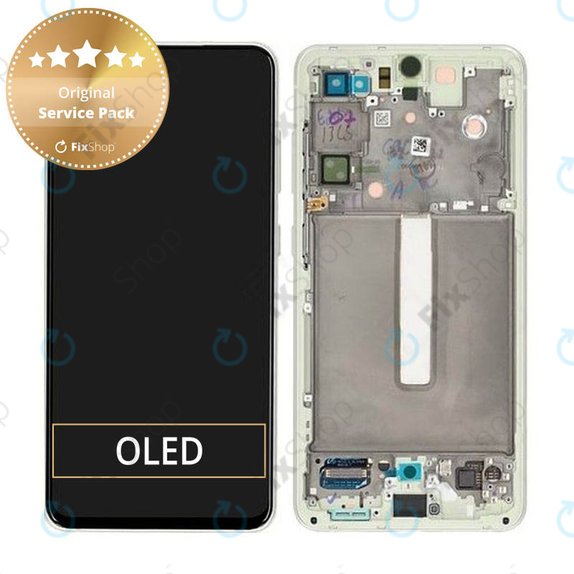 Συγκρότημα οθόνης για Samsung S21 FE, G990B, GH82-26414C, GH82-26420C, GH82-26590C, Green, Service Pack