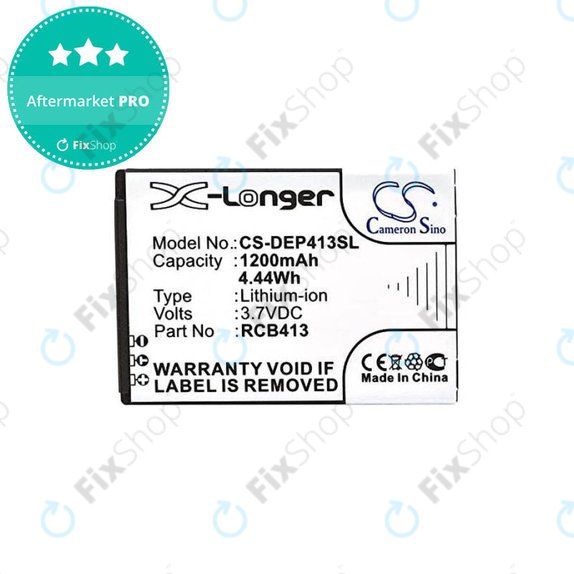Μπαταρία για Doro Primo 406, RCB413, 1200mAh, HQ