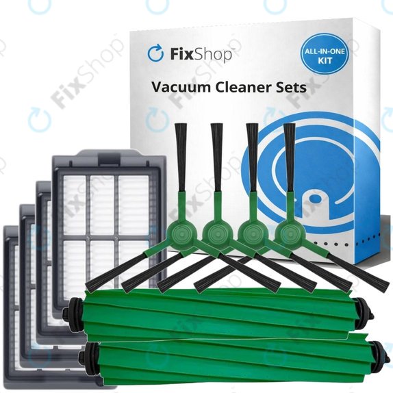 Σετ ανταλλακτικών για iRobot Roomba Plus 405 Combo, 505 Combo (2x Κύρια βούρτσα, 4x Φίλτρο, 4x Πλαϊνή Βούρτσα)