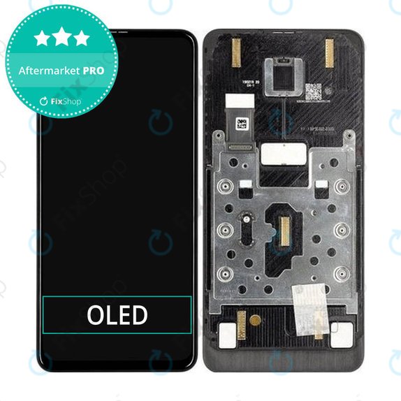 Συγκρότημα οθόνης για Xiaomi Mi Mix 3, Μαύρο, Black