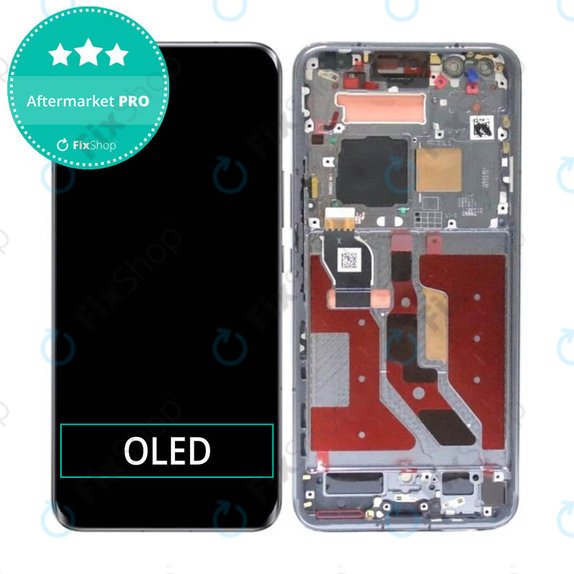 Συγκρότημα οθόνης για Honor Magic5 Pro, PGT-N19, Μαύρο, Black