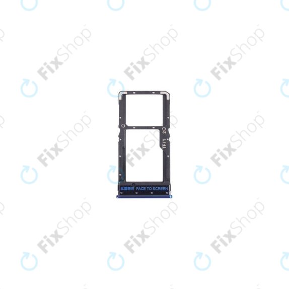 Δίσκος SIM + SD για Xiaomi Poco X3 Pro | Μπλε | Blue