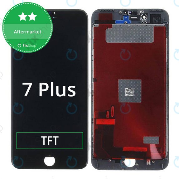 Οθόνη για iPhone 7 Plus, Black, Αφής με πλαίσιο