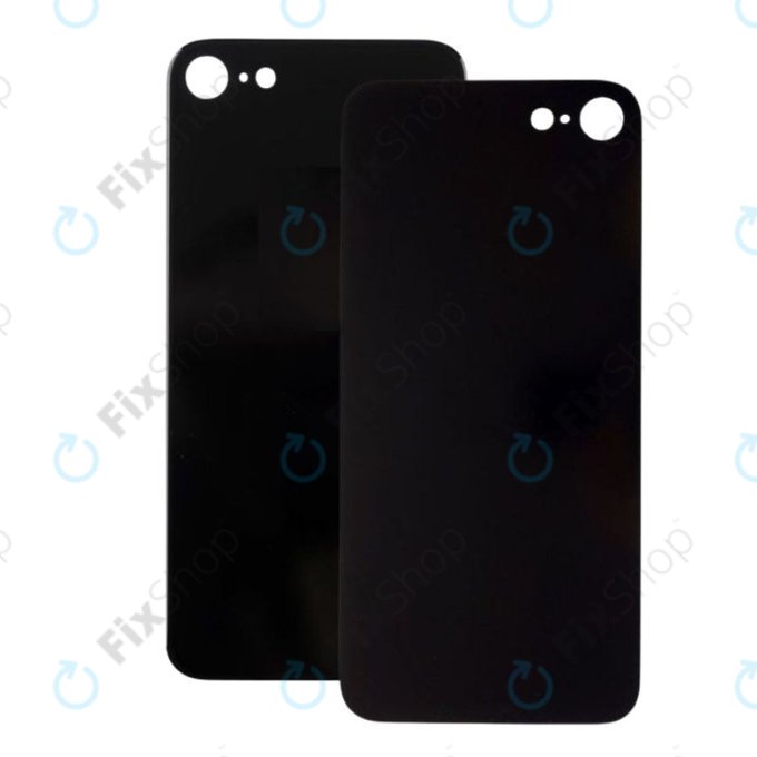 Πίσω Κάλυμμα Γυαλί για iPhone SE (2nd Gen 2020) | Μαύρο | Black