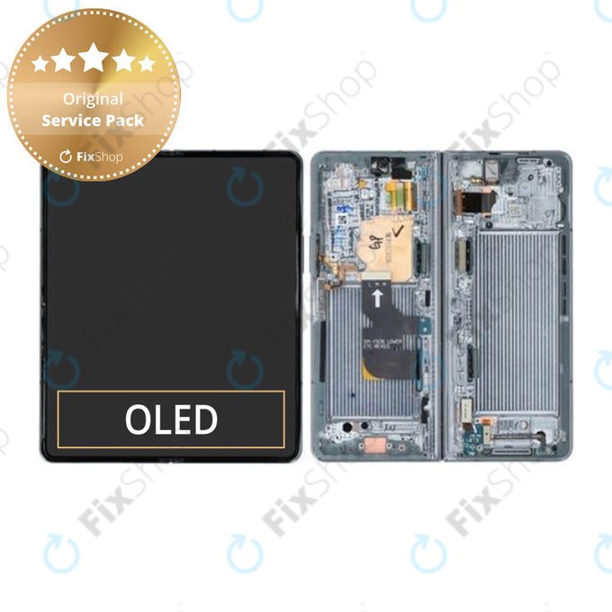 LCD Display Assembly για Samsung Z Fold 4 | F936B | Graygreen | Service Pack