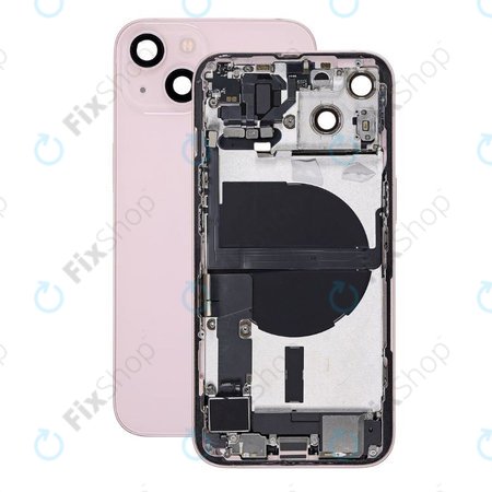 Πίσω Κάλυμμα με Μικρά Ανταλλακτικά για iPhone 13 | Ροζ | Pink