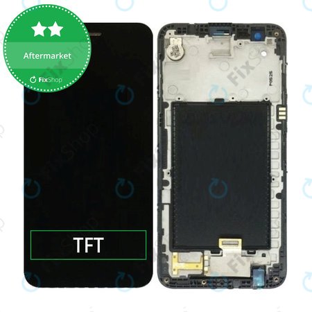 OLED/LCD Display Assembly για LG K10 | M250N (2017) | Μαύρο, Black | Aftermarket