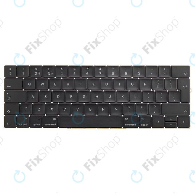 Πληκτρολόγιο UK για MacBook Pro 13" A1706 | 15" A1707 (Τέλη 2016 - Μέσα 2017)