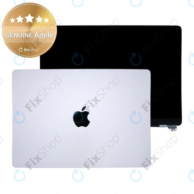Οθόνη LCD για MacBook Pro 14", A3112, A3185 (2024), με μπροστινό γυαλί και κάλυμμα, Silver, 661-41792, Genuine Apple