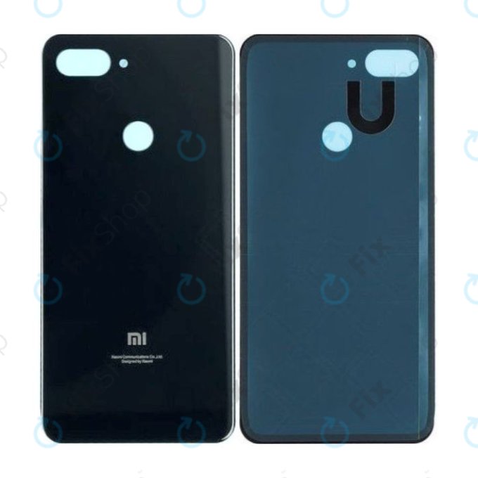 Κάλυμμα Μπαταρίας για Xiaomi Mi 8 Lite | Μαύρο του Mεσονυκτίου | Midnight Black