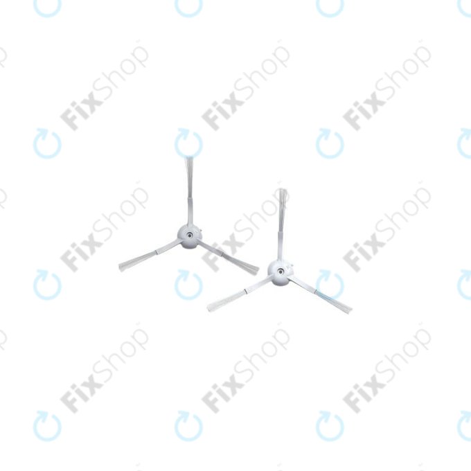 Πλαϊνή Βούρτσα (2τμχ) για Roidmi EVE Plus | Λευκό | White