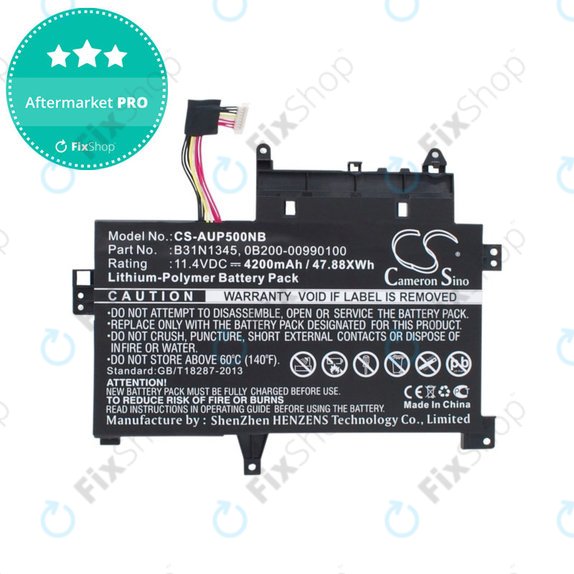 Μπαταρία για Asus Transformer, 4200mAh, Li-Pol, 11.4V, B31N1345, HQ