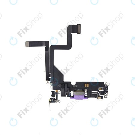 Επαφές Φόρτισης + Καλώδιο Flex για iPhone 14 Pro |  Deep Purple